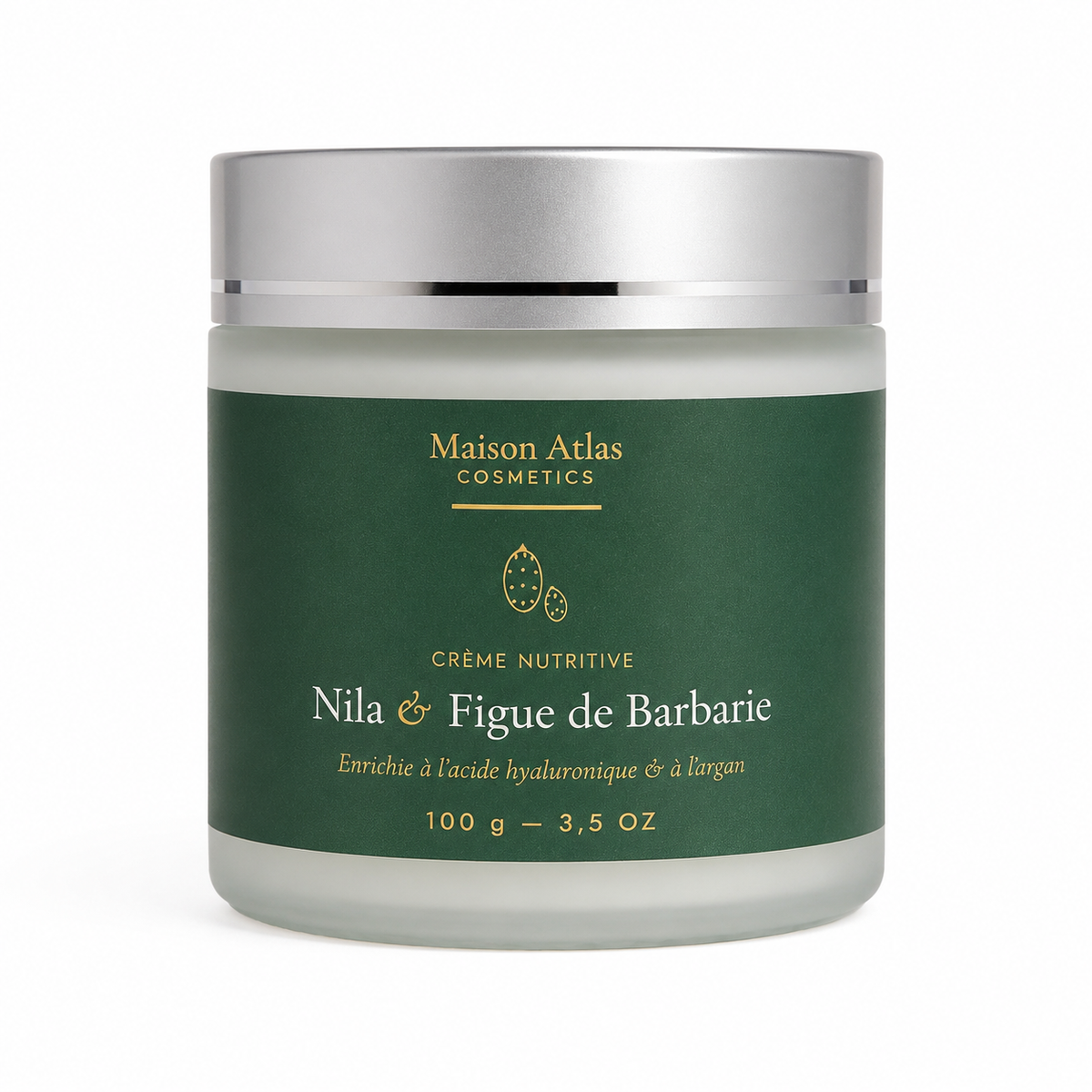 Crème Nutritive Figue de Barbarie et Nila Maison Atlas, incluse dans le Trio Éclat